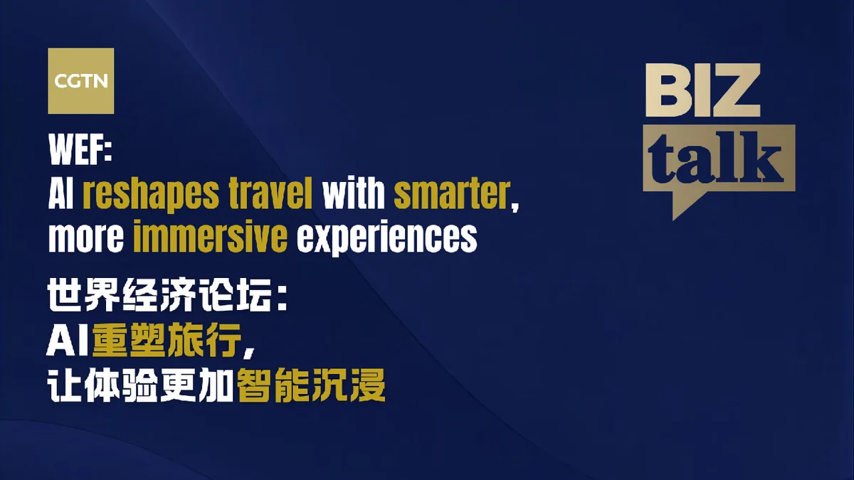WEF: AI reshapes travel for smarter, more immersive experiences