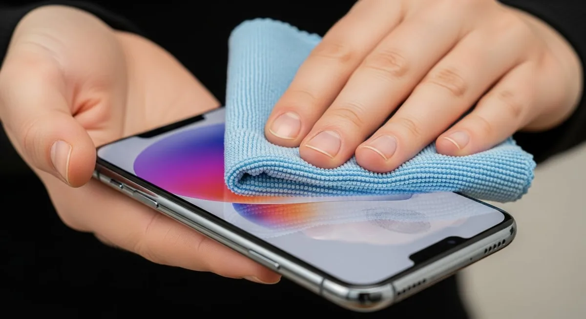 El orden exacto para limpiar el celular sin arruinar la pantalla