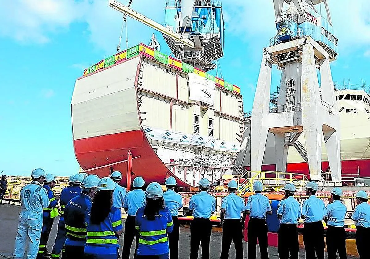 El Estado vuelve al rescate de Navantia con financiación récord de 600 millones de la SEPI
