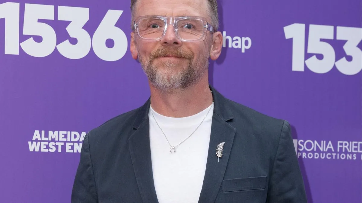 Simon Pegg calls ADHD diagnosis a 'relief'