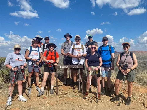 Trek4Mandela’s Larapinta Trail expedition boosts support for underprivileged girls in South Africa