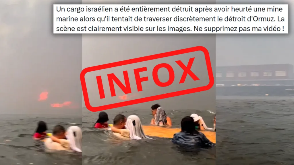 Détroit d'Ormuz: non, un navire israélien n'a pas été détruit par une mine