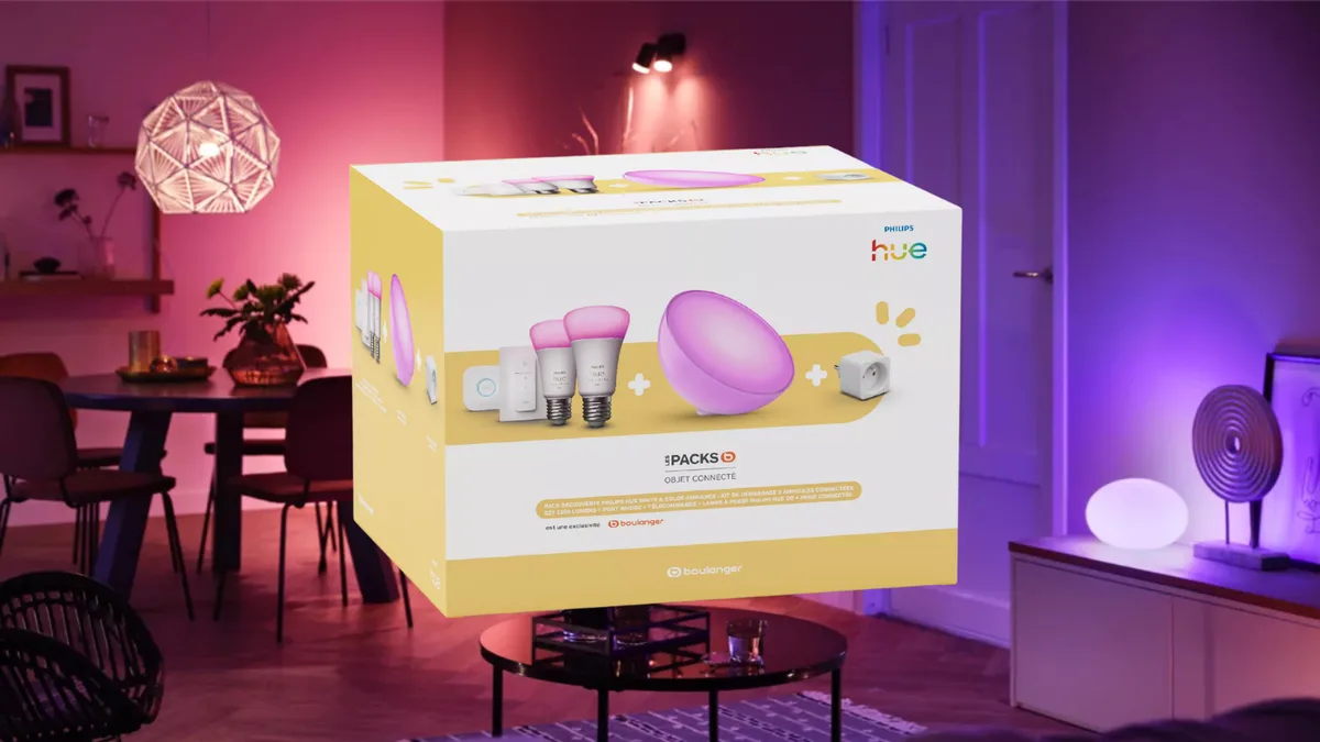 Rentrée 2026 : le Pack Philips Hue Découverte 2025 chute à 129,99€ chez Boulanger