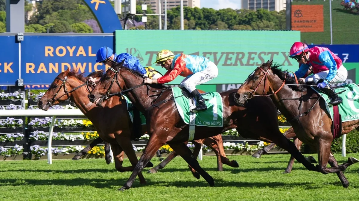 Ka Ying Rising falls agonisingly short of back-to-back Everest wins as Tempted hangs on