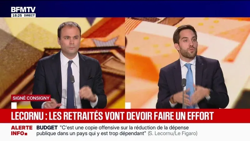 SIGNÉ CONSIGNY - Lecornu : les retraités vont devoir faire un effort - 17/09