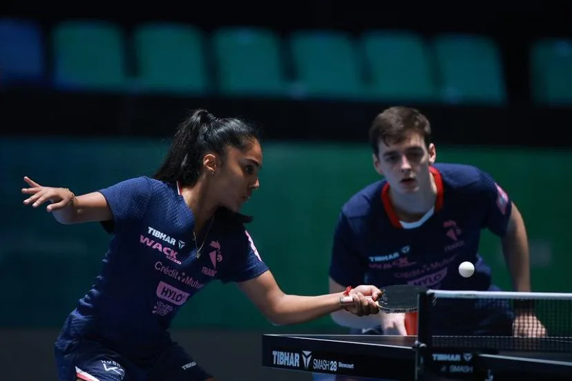 Les doubles mixtes français en quarts de finale des Championnats d'Europe à Ljubljana