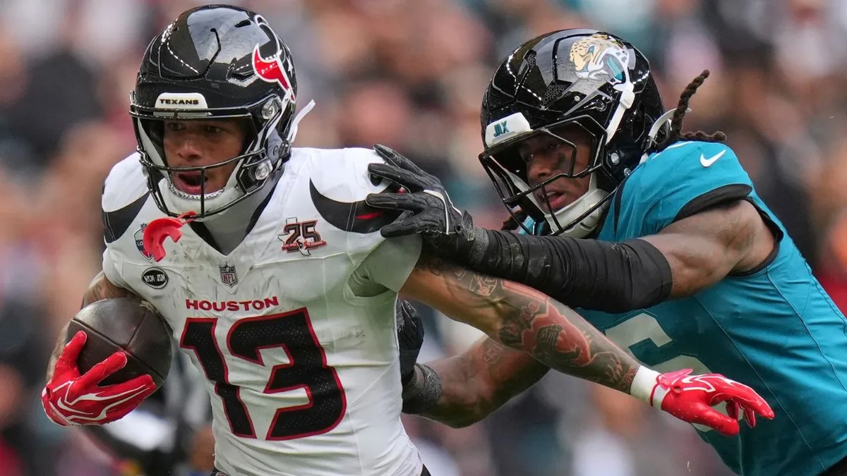Fairbairn’s last-second FG gives Texans win over Jaguars at Wembley Stadium