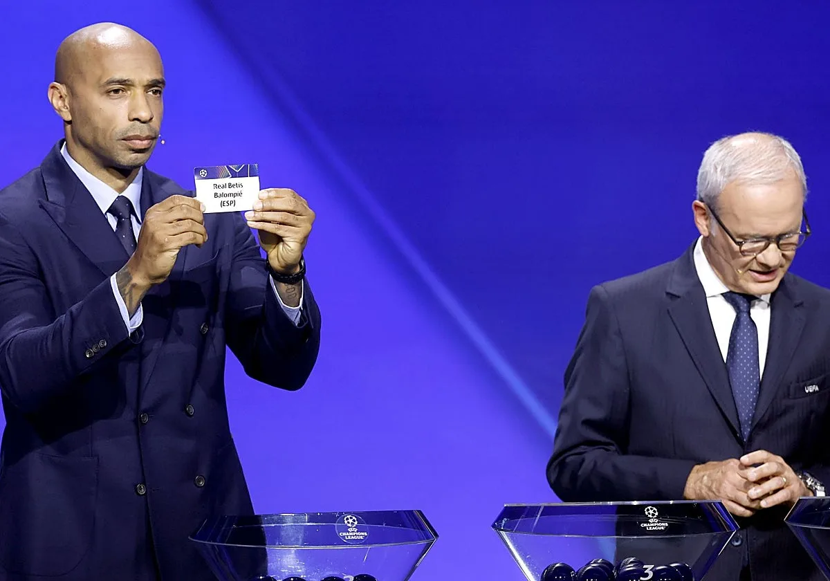 Álvaro Ladrón de Guevara y el sorteo de Champions para el Betis: «En casa vamos a tener que ser muy fuertes»