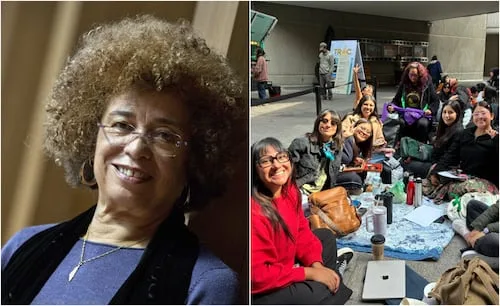 ¿Quién es la filósofa que abarrotó la UNAM?; así lució el CCU ante la llegada de Angela Davis