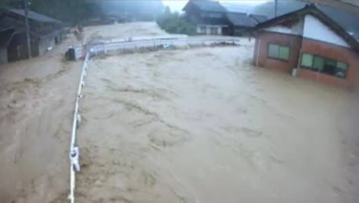 Highest-level warning issued as rains pummel Toyama and Ishikawa