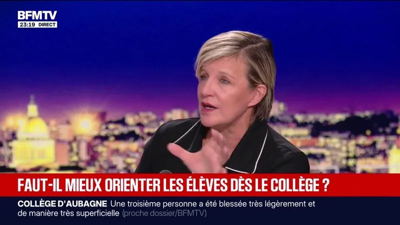 Mobilisation lycéenne: "Ce que propose Gabriel Attal c'est de revoir les rythmes scolaires", détaille Céline Géraud, porte-parole de la campagne de Gabriel Attal