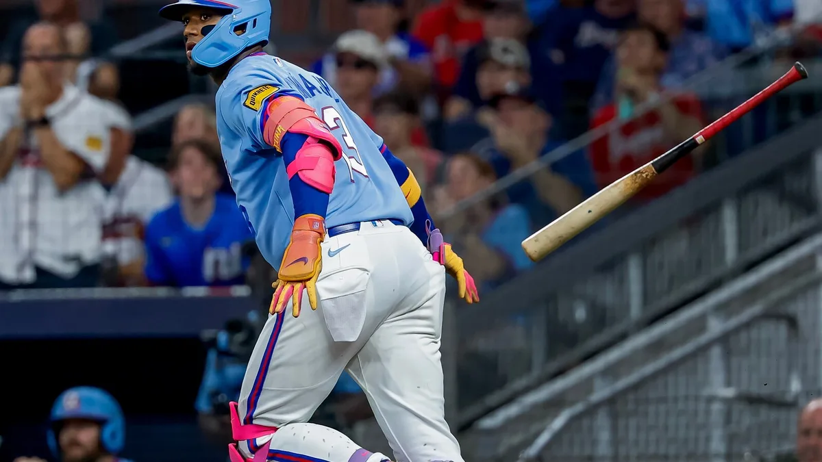 Acuña homers for Braves, Mahle turns in another stellar outing in 12-2 rout of Phillies