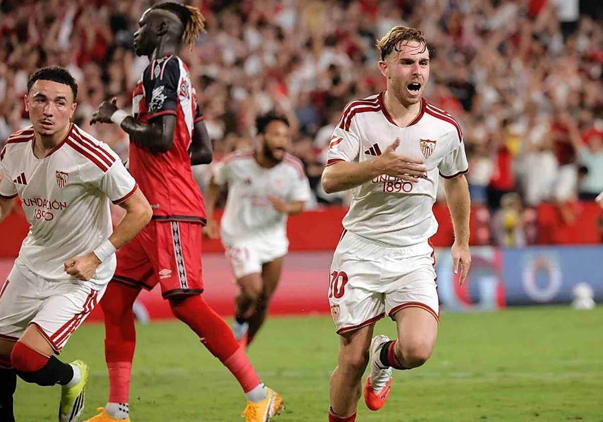 Sevilla - Rayo: Oficio y sufrimiento para consumar una valiosa remontada (2-1)