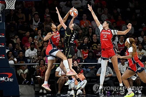 WNBA 박지현, 워싱턴 전에서 무득점…LA는 4연패