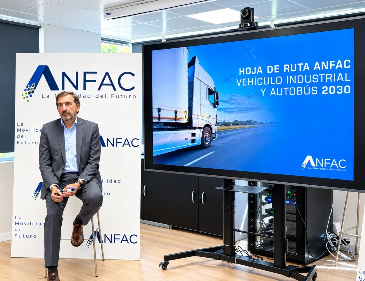 Anfac advierte de que España no alcanzará los objetivos de descarbonización europeos para vehículos industriales hasta 2075