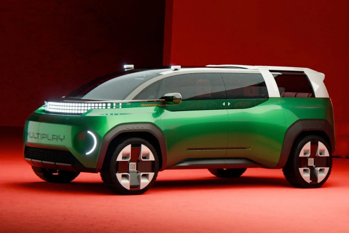 Monospace, SUV et pick-up à la fois : Fiat réinvente le mythique Multipla avec le concept Multiplay !