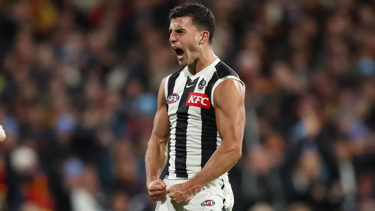 Pies star doubles up on awards as Brownlow looms
