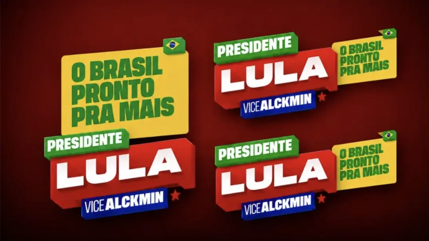 Veja a identidade visual da campanha de Lula