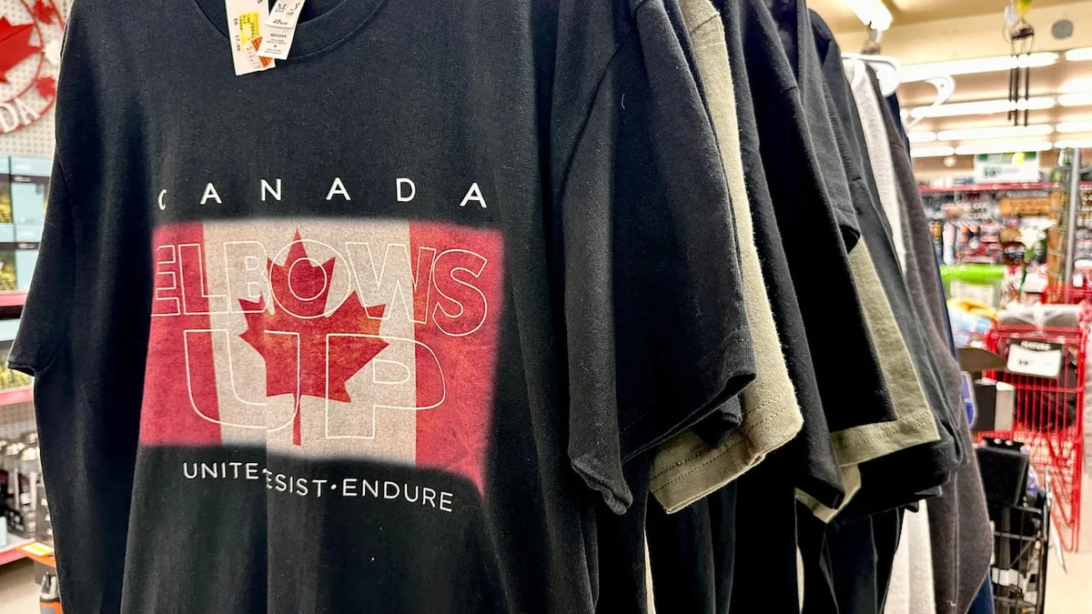 Who owns ‘Elbows Up’? Canadian companies trying to cash in on patriotic slogan