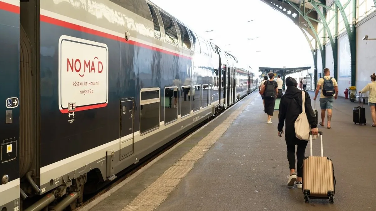 La circulation de certains trains légèrement perturbée entre Paris et la Normandie durant le week-end du 15 août, en raison d'une nouvelle grève SNCF
