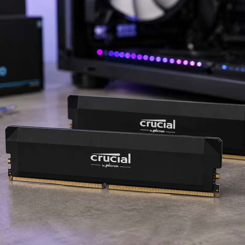Actualité : Offre à durée limitée - Le kit de 32 Go RAM Crucial Pro DDR5 6 000 MHz est à 389 €