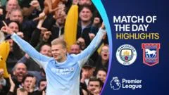 Haaland nets double as Man City go six points clear at the top