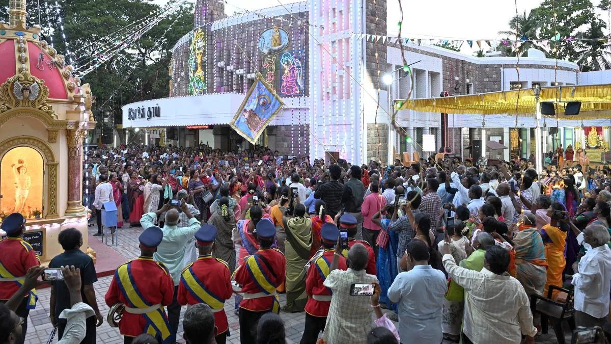 Velankanni shrine festival begins in Madurai