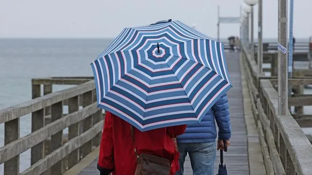 Wetter: Wo es am Wochenende nass und windig wird