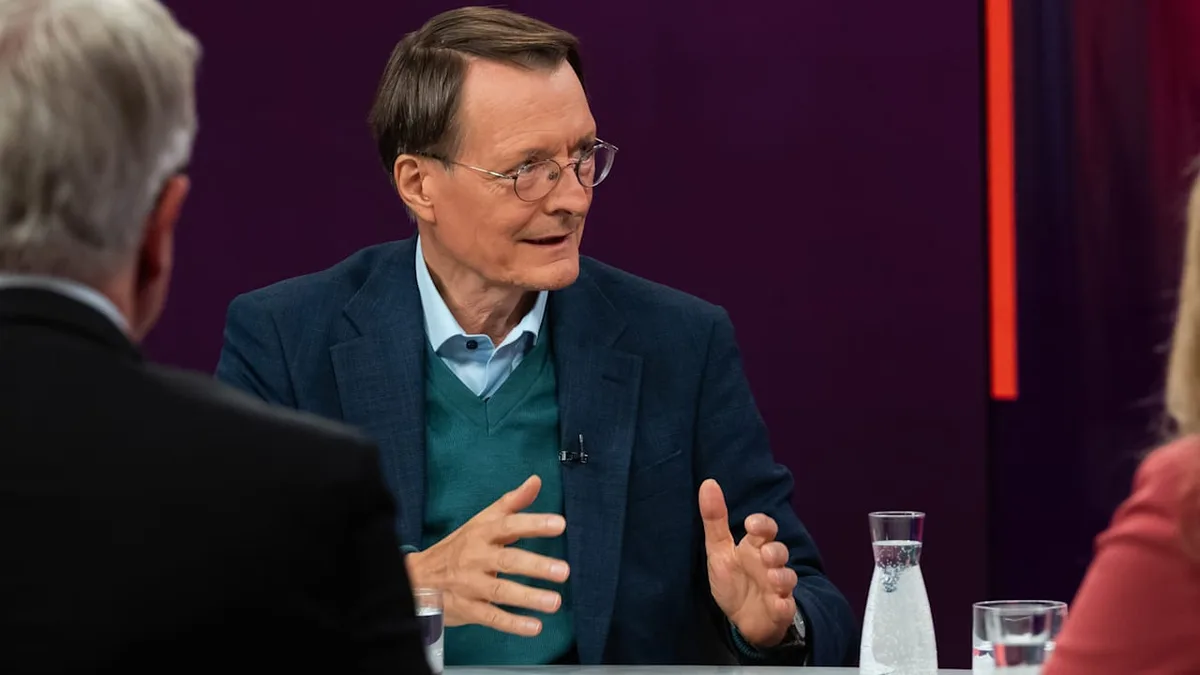 Reform-Talk im TV - Diesen Lauterbach-Satz kassiert Illner sofort ein