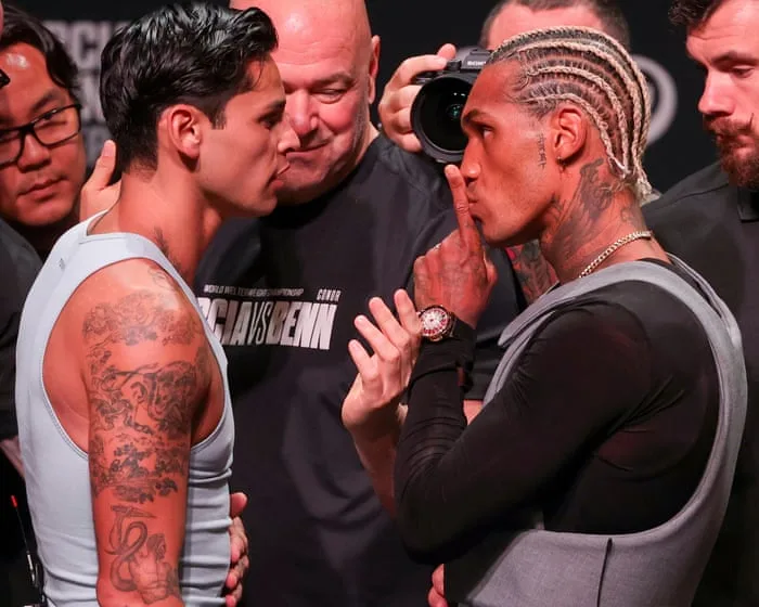 Benn and Garcia turn past scandals into a $30m Las Vegas world title payday