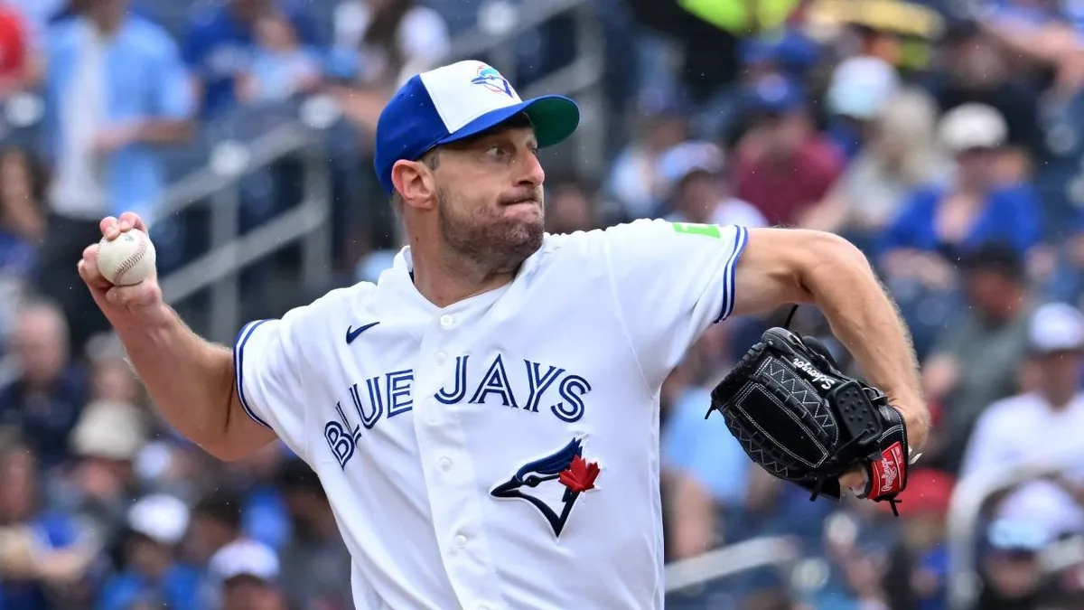 How Scherzer’s change in approach has helped Blue Jays during playoff push