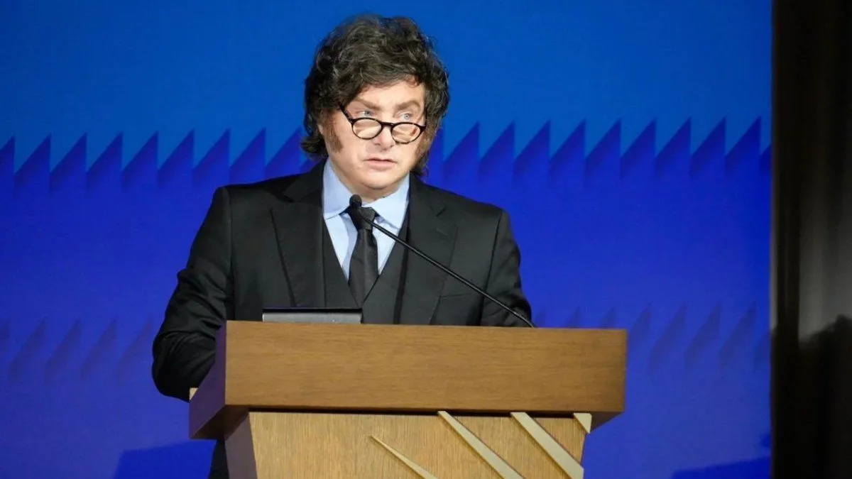 Desde EEUU, Javier Milei confió en su continuidad en 2027 y afirmó que el riesgo país estará debajo de los 100 puntos