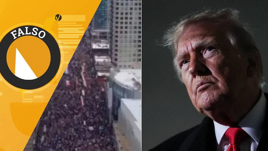 Vídeo mostra marcha anti-Trump com “mais de 7 milhões de pessoas”? A SIC Verifica