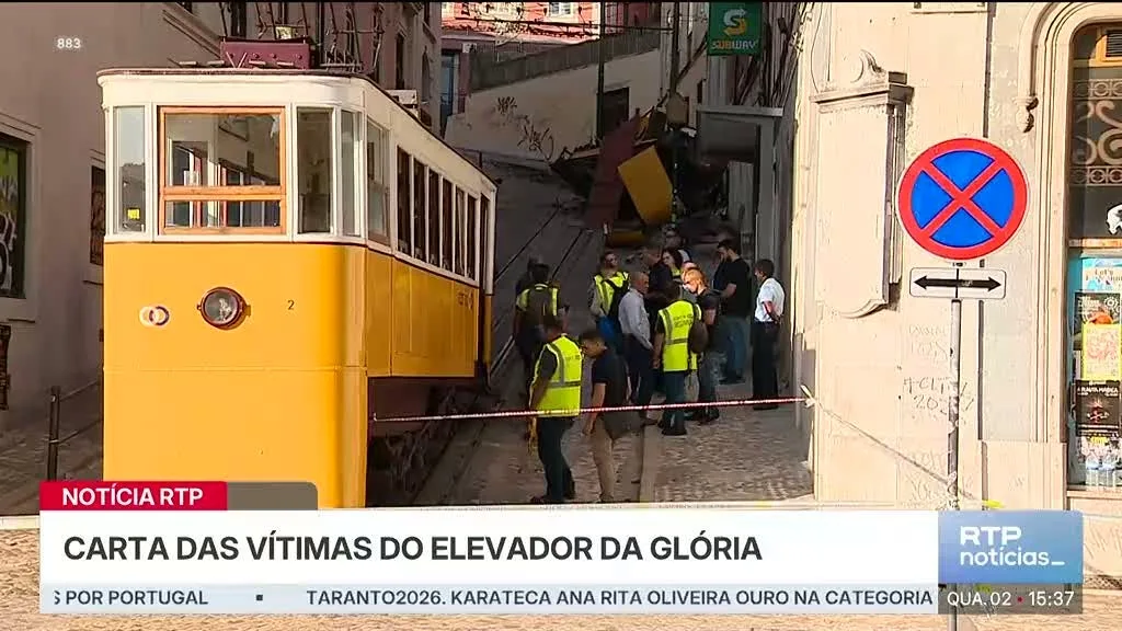 Elevador da Glória. Vítimas do acidente queixam-se de falta de apoios em carta aberta