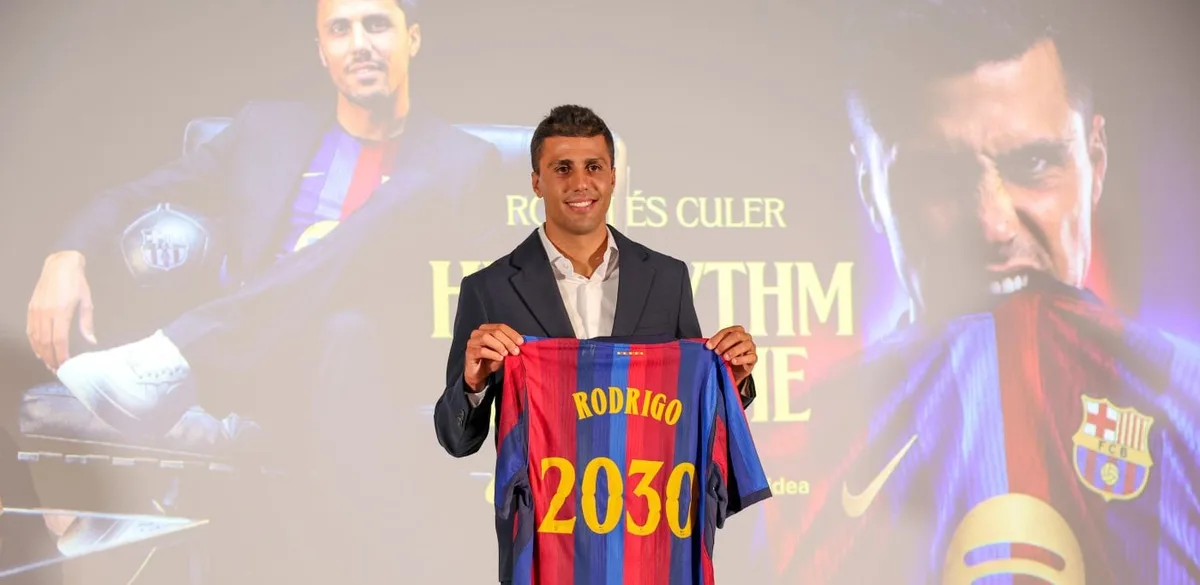 Rodri: “El Barça siempre fue mi primera opción”