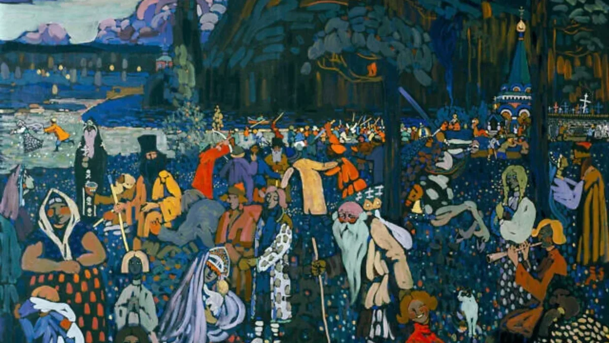 Kandinsky painting sold under Nazi occupation returns to heirs, fetches £31.56m at London auction