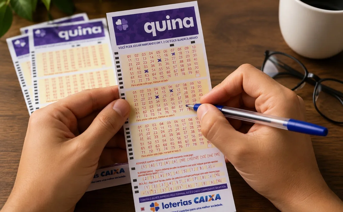 Quina 7089 de hoje (11/08/2026): veja resultado do prêmio estimado em R$ 3 milhões