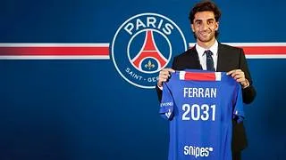 El PSG hace oficial el fichaje de Ferran Torres y el español ya entrena con el equipo frances