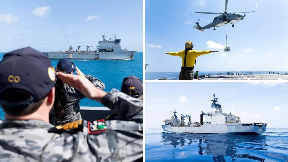HMAS Sydney returns to Australia after 131-day Indo-Pacific deployment