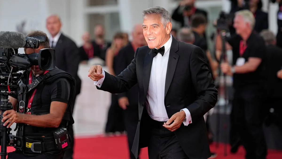 Filmfestspiele: Clooney verzaubert Venedig - Filmfestspiele eröffnet