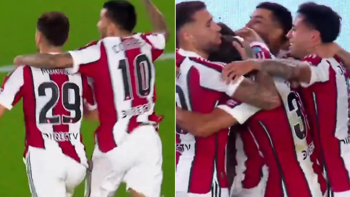 Participación de Almada, definición de Montiel y pedido de disculpas: así fue el primer gol de River Plate en el Torneo Clausura