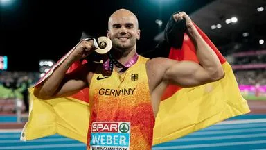 Mit Gewaltwurf: Weber gewinnt Speer-Gold vor Thumm