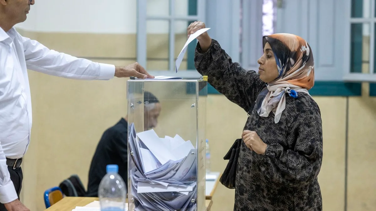 Abstención masiva en Marruecos: entre los pocos que votaron, gana el partido más cercano a la Casa Real