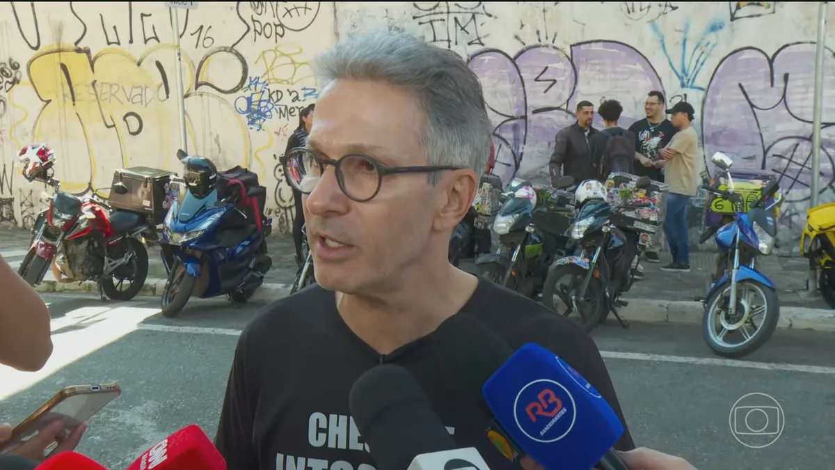 Romeu Zema, candidato à Presidência pelo Novo, cumpre agenda em São Paulo