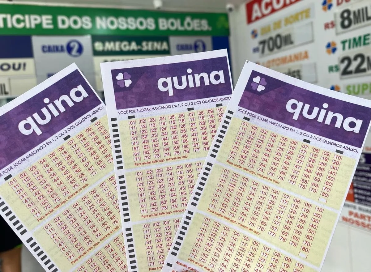 Resultado da Quina 7091 hoje, 13/08: veja os números sorteados