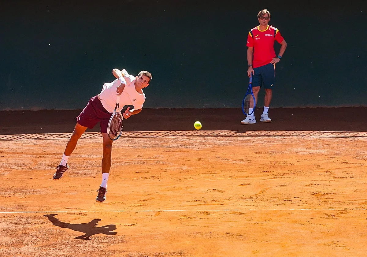 Cristian Garín - Rafa Jódar, en directo: resultado y última hora del partido de la Copa Davis hoy