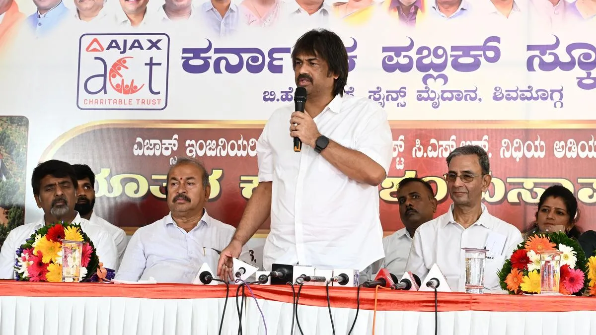 Education Minister lays foundation for KP School in Shivamogga, says 1,000 KPS will be built in Karnataka