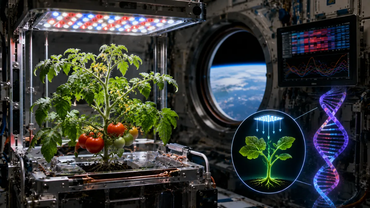 Tomato plants in space switched thousands of genes, Nasa study reveals