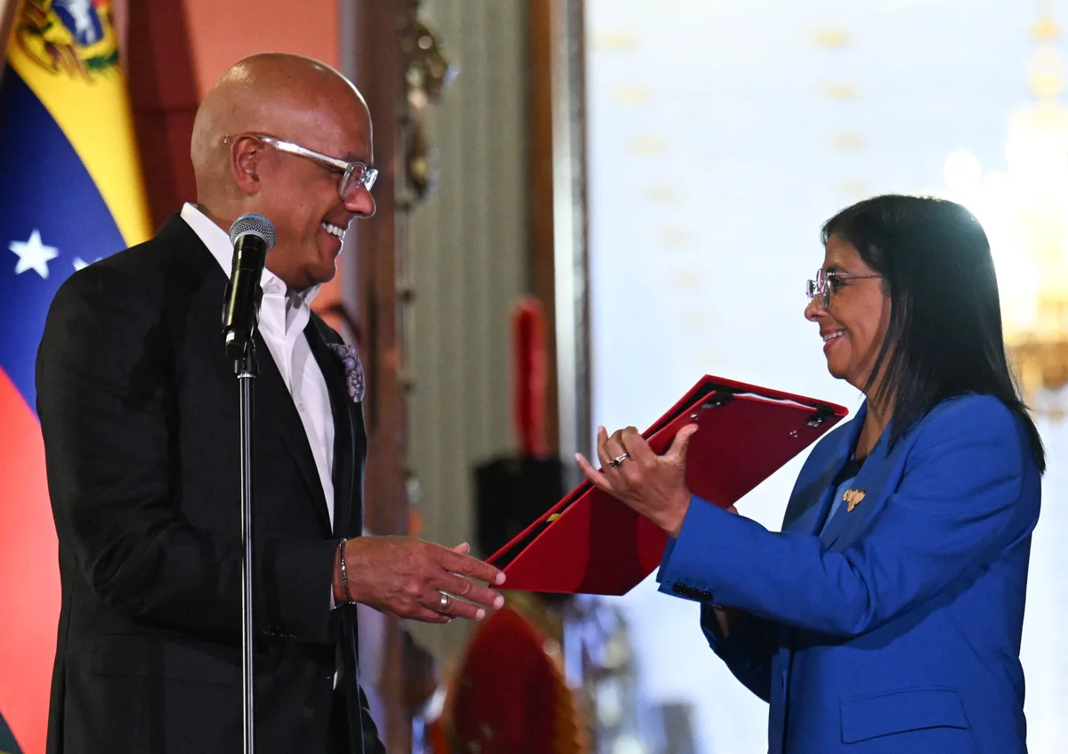 EE.UU. levanta las sanciones contra Jorge Rodríguez, presidente de la Asamblea Nacional y hermano de Delcy