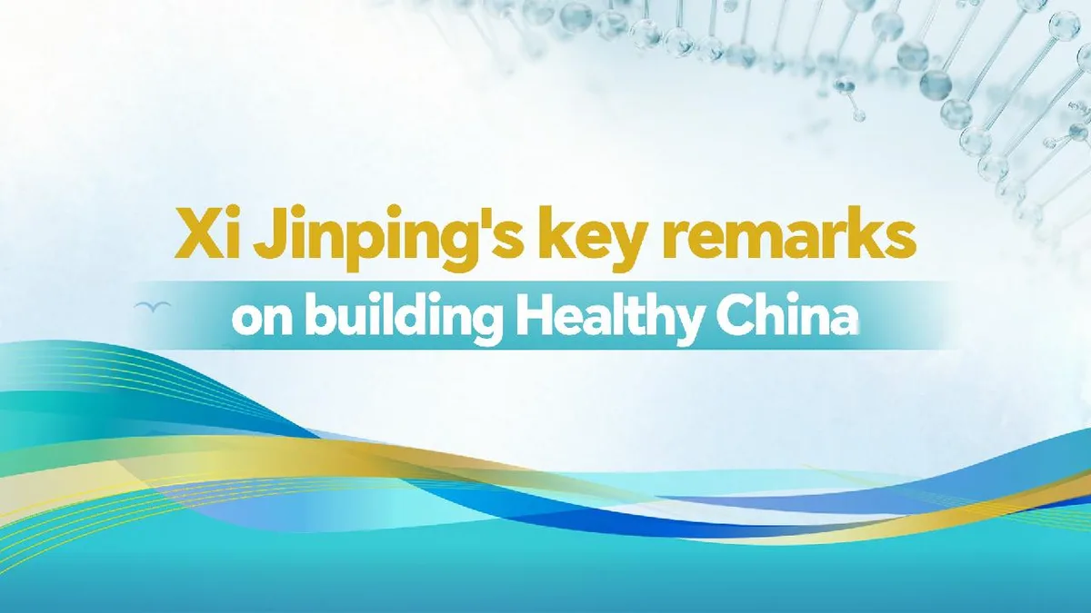 Xi Jinping's key remarks on building Healthy China